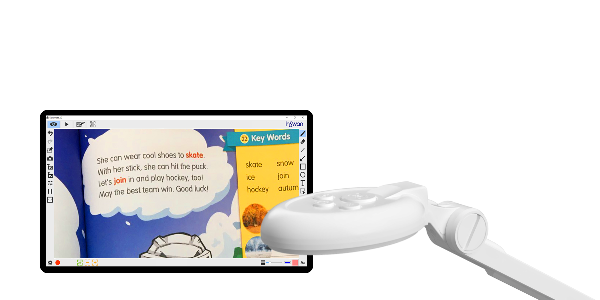 From Document Camera to Webcam with a flip!