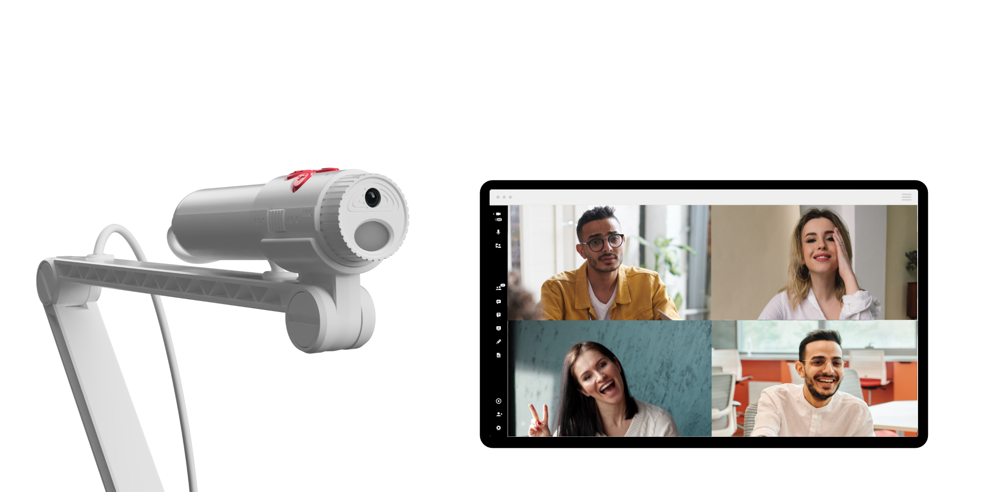 From Document Camera to Webcam with a flip!